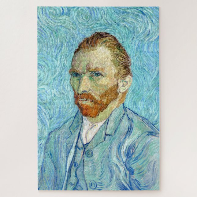 Self Portrait with Pallette vincent van gogh cool Jigsaw Puzzle (Vertical)