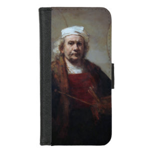 Self-Portrait with Two Circles, Rembrandt iPhone 8/7 Wallet Case