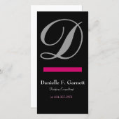 Self Promotion Card (Front/Back)