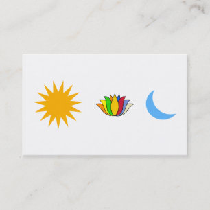 Self-realization Yoga Symbols Business Card