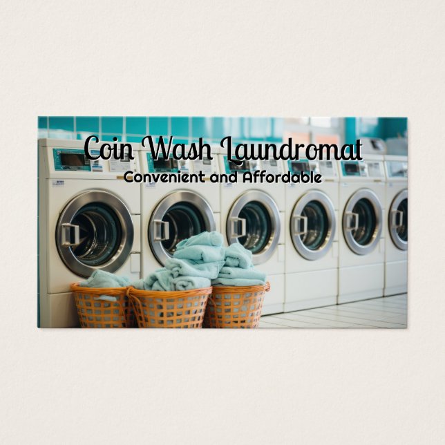 Self Service Laundry Business | Washer Dryers (Front)