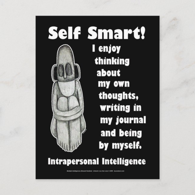 Self Smart - Create a journal Postcard (Front)