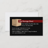 Self Storage Businesscards Business Card (Front/Back)