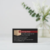 Self Storage Businesscards Business Card (Standing Front)
