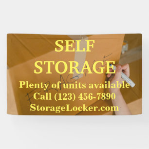 Self Storage Edit Text  Banner