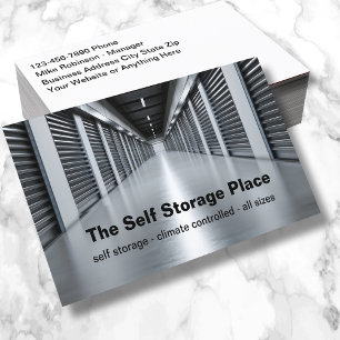 Self Storage Theme Business Cards 