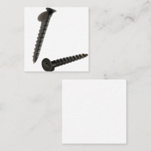 Self Tapping Black Screw Builder Construction Enclosure Card