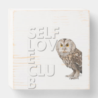 Self  wooden box sign