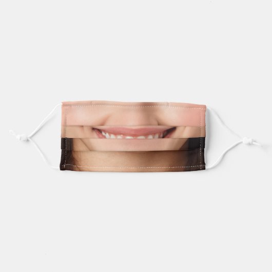 Selfie Adult Cloth Face Mask (Front, Folded)