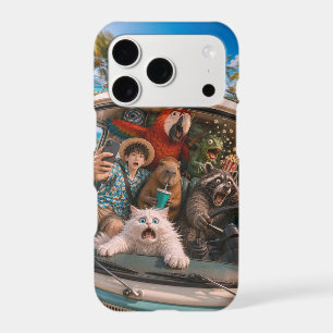 Selfie Boy Road Trip Selfie Sticker iPhone 17 Pro Case