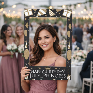 Selfie Frames Happy Birthday