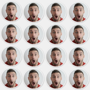 Selfie   Funny Birthday Bachelor Party Your Face Sticker