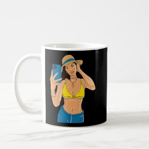 Selfie girl  coffee mug