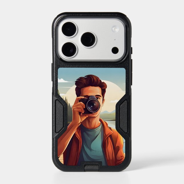 Selfie lover otterbox iPhone case (Back)