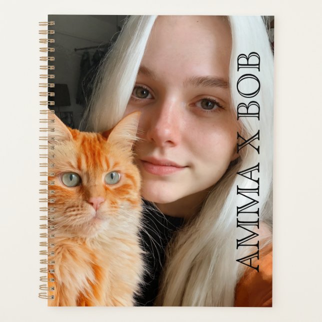 "Selfie Moments Planner: Personalize Your Day" Planner (Front)