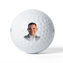 Selfie Monogram Create Your Own Photo Template Golf Balls Selfie Monogram Create Your Own Photo Template Golf Balls