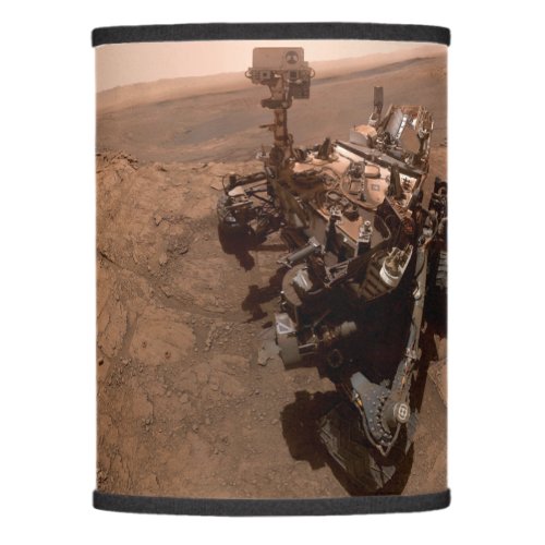 Selfie of Mars Curiosity Red Martian Landscape Lamp Shade