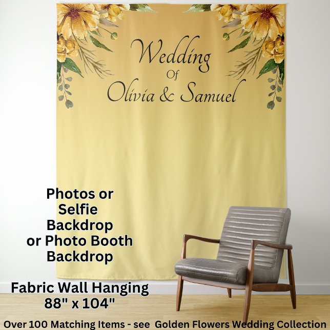 Selfie or Photo-Booth Backdrop Fabric Wall-hanging (Creator Uploaded)