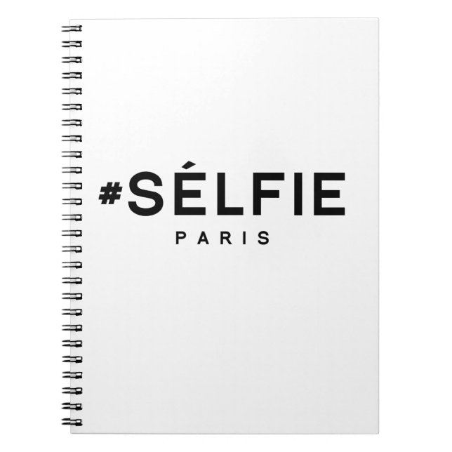 SELFIE PARIS NOTEBOOK (Front)