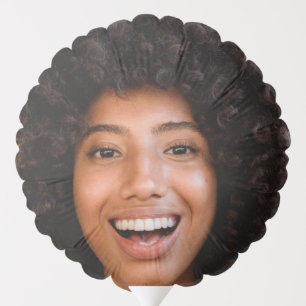 Selfie Photo Upload   Your Face Fun Party Balloon