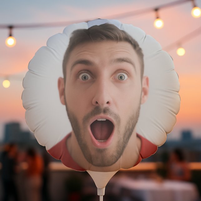 Selfie Photo Upload | Your Face Fun Party Balloon (Creator Uploaded)