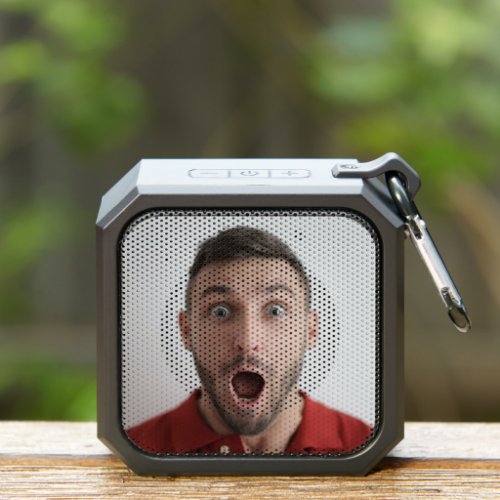 Selfie Photo Upload  Your Face Fun Party Bluetooth Speaker
