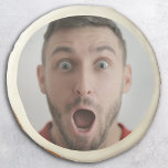 Selfie Photo Upload | Your Face Fun Party Sugar Cookie<br><div class="desc">A fun template to upload your photo for super fun party decor or birthday gift! Simply add your photo to make your own custom bespoke design for any party,  celebration or special occasion!</div>