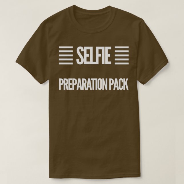Selfie Preparation Pack T-Shirt (Design Front)