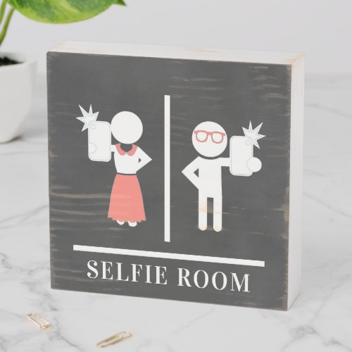 Selfie Room  Funny Bathroom Restroom Sign