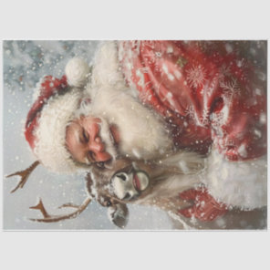 Selfie Santa Tissue Paper