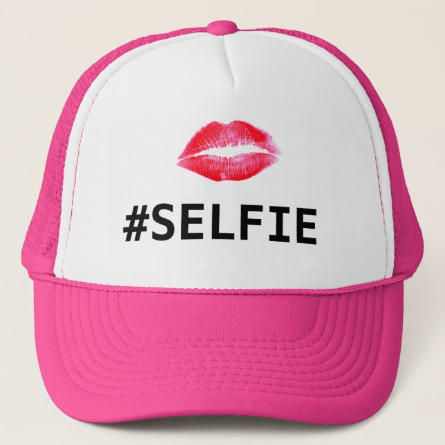#Selfie Trucker Hat (Front)