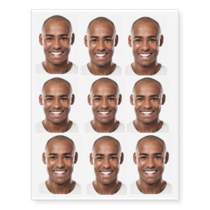 Selfie Your Face Funny Bachelorette Party Temporary Tattoos