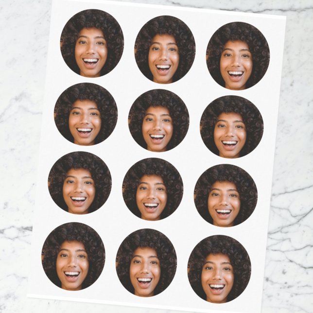 Selfie Your Face Funny Bachelorette Party Temporary Tattoos (Creator Uploaded)