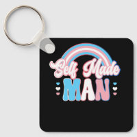 Selfmade Man Gay Trans Pride Flag Transgender Funn