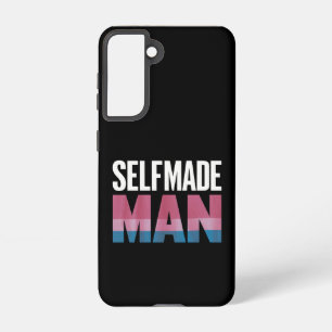 Selfmade Man Transgender Trans Pride Flag Transsex Samsung Galaxy S21 Case