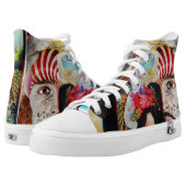 SELFPORTRAIT WITH THE CRITICAL EYE PRINTED SHOES (Pair)