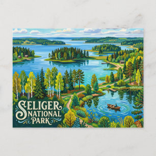 Seliger National Park Russia Postcard