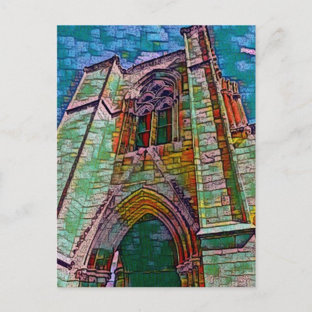 SELIMIYE MOSQUE, Nicosia painting Postcard (Front)