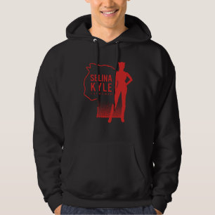 Selina Kyle Catwoman Outline Logo Hoodie