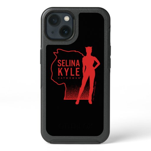 Selina Kyle Catwoman Outline Logo iPhone 13 Case