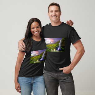 Seljalandsfoss Waterfalls Iceland T-Shirt