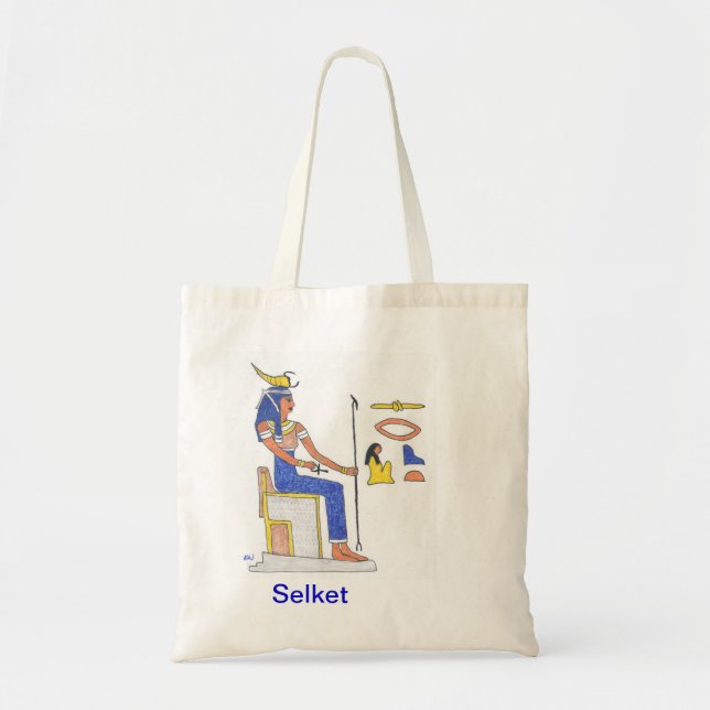 Selket / Serqet Egyptian scorpion goddess bag (Front)