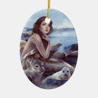 Selkie Ceramic Ornament