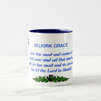 Selkirk Grace Mug