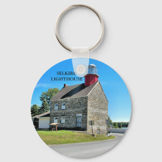 Selkirk Lighthouse, New York Keychain