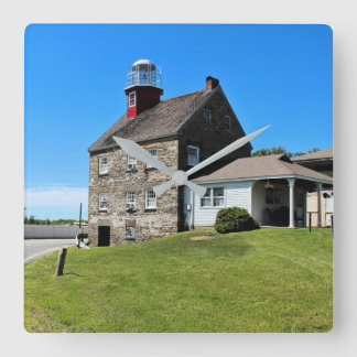 Selkirk Lighthouse, New York Wall Clock