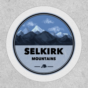 Selkirk Mountains British Columbia Camping Patch