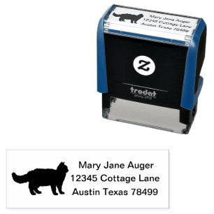 Selkirk Rex Personalized Self-inking Stamp