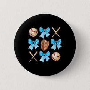 Sell Coquette Bow Cheer Mom Softll Mama Game Day G Button