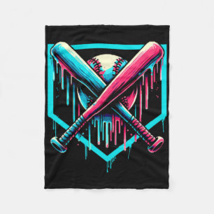 Sell Drip 10th Birthday Home Plate Boy Youth 10 Ye Fleece Blanket